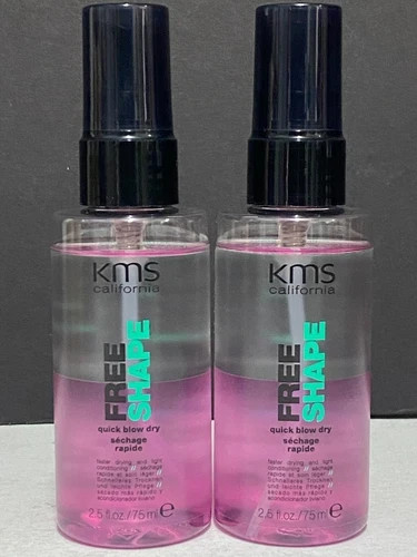 KMS Free Shape Quick Blow Dry 2.5 FL OZ Each ( 2 PACK )