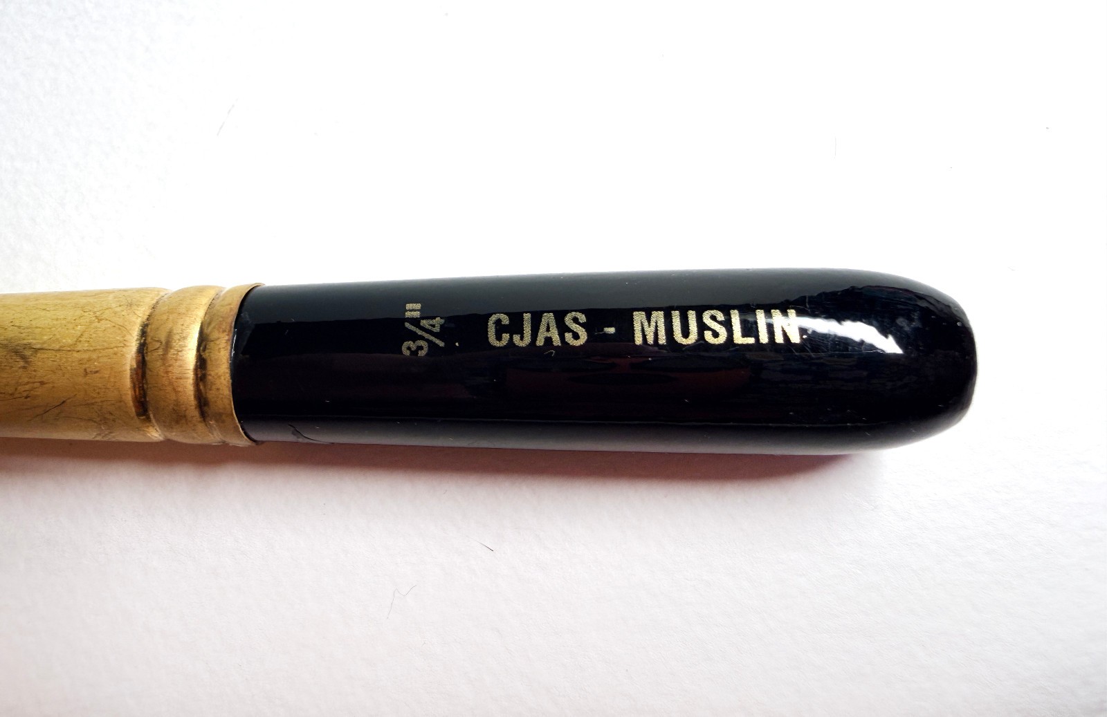 NEW! Cheap Joe's MAGIC MUSLIN 3/4" Natural Ox Hair Watercolor Brush OOP Hasselt