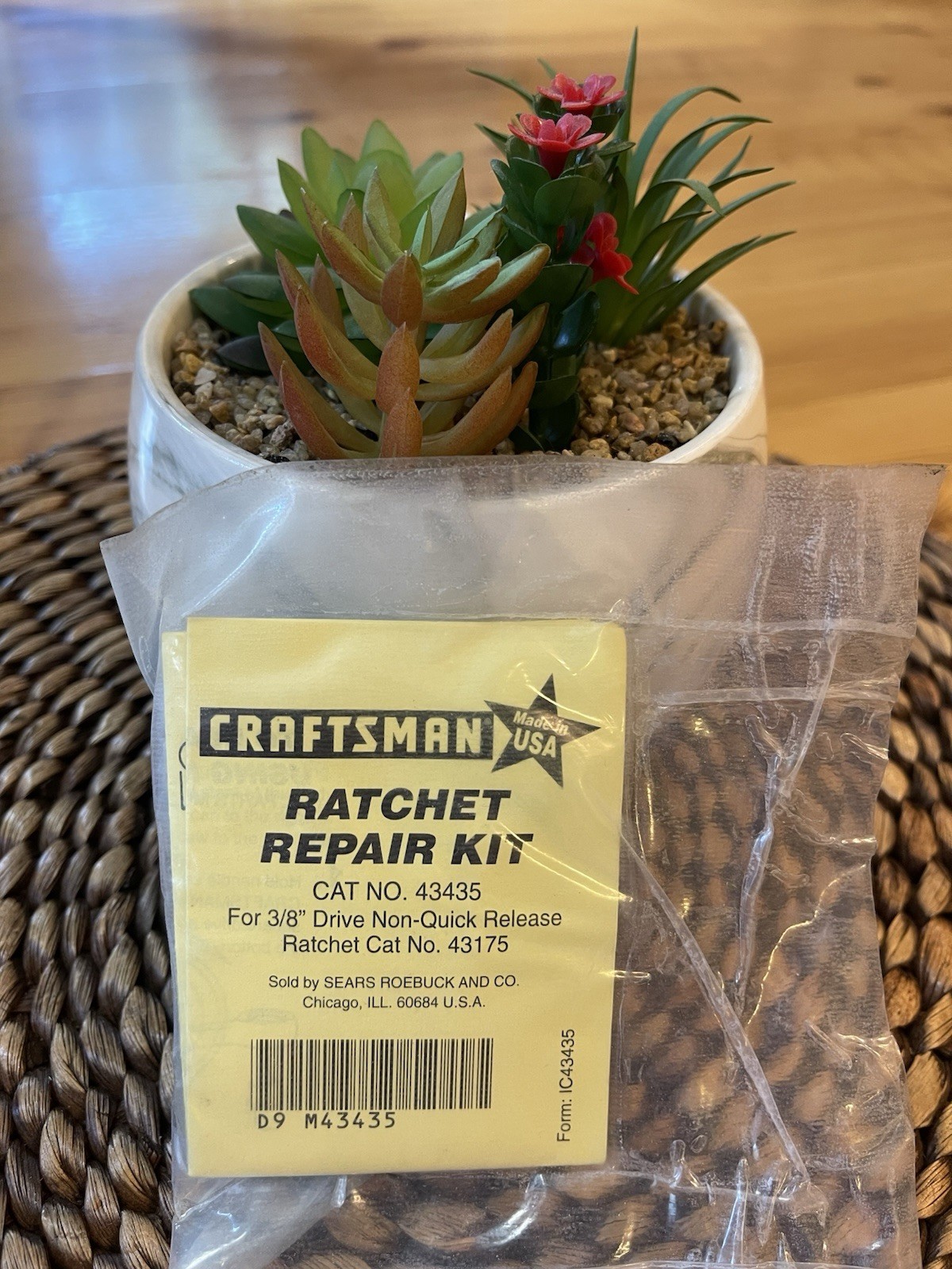Craftsman 3/8” Ratchet Repair Kit 43435 For USA Made Ratchets No. 43175 NEW KIT