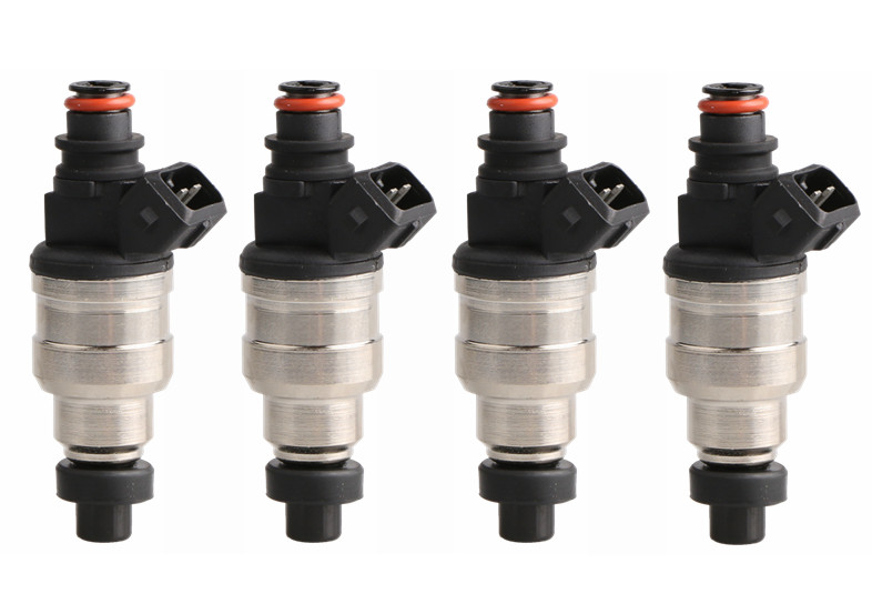 550cc Fuel Injectors Fit Honda OBD1 OBD2 B16 B18 B20 D15 D16 D18 F22 H22 w/clips