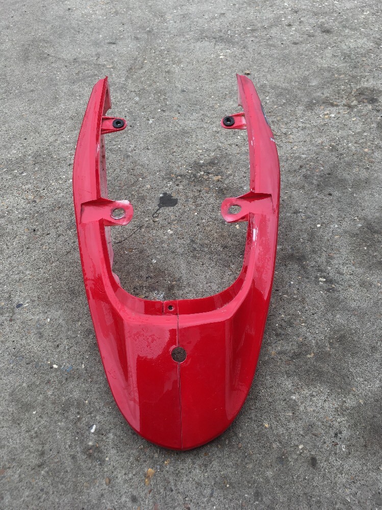 Lexmoto Hunter 50 TD50Q  Rear Seat Plastic Fairing Panels RED