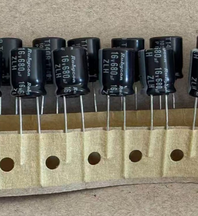 10pcs Rubycon 680uf 16v Radial Electrolytic Capacitors /Replacing 10v