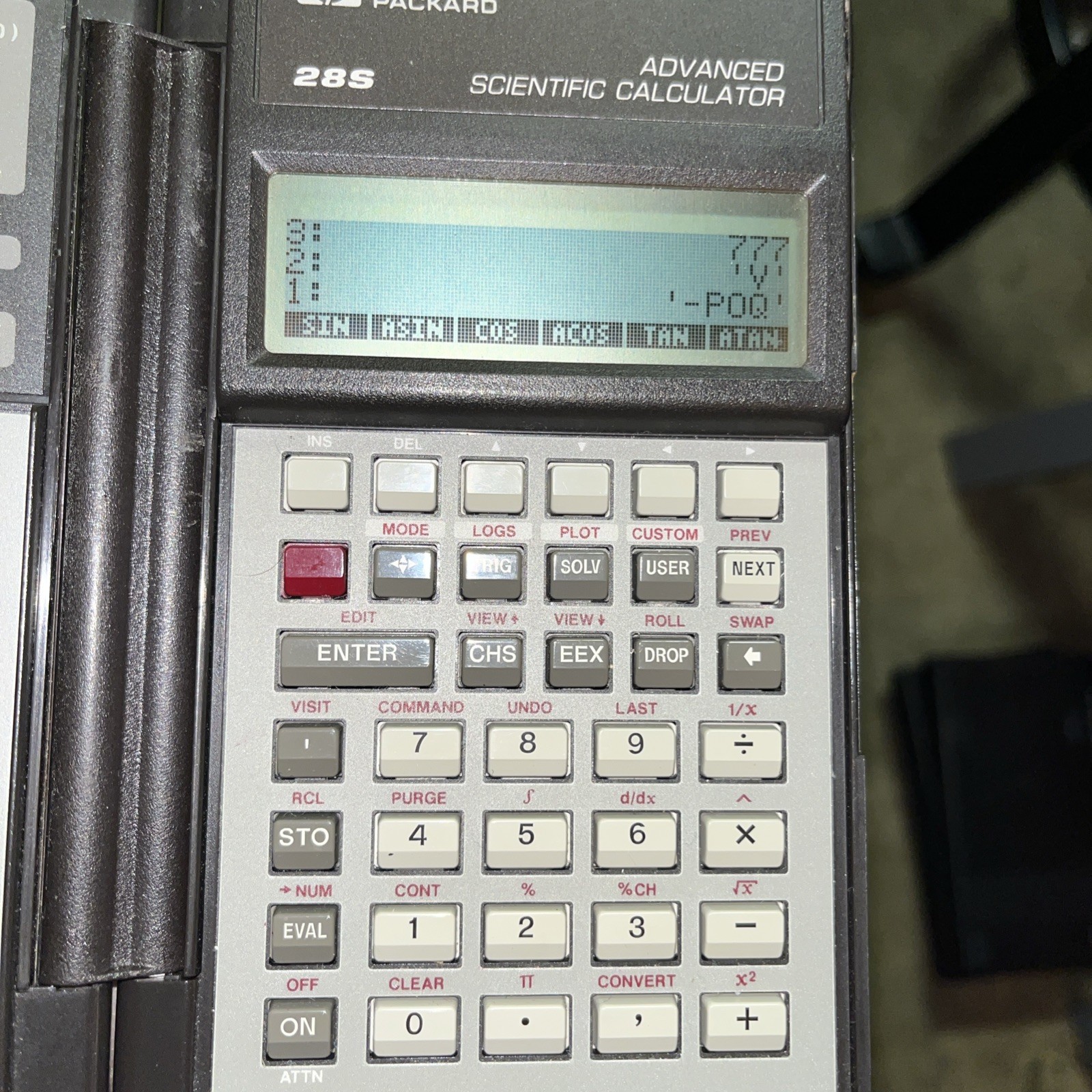 ✅✅ HP 28S Advanced Scientific Calculator Clamshell Design Working 🔹
