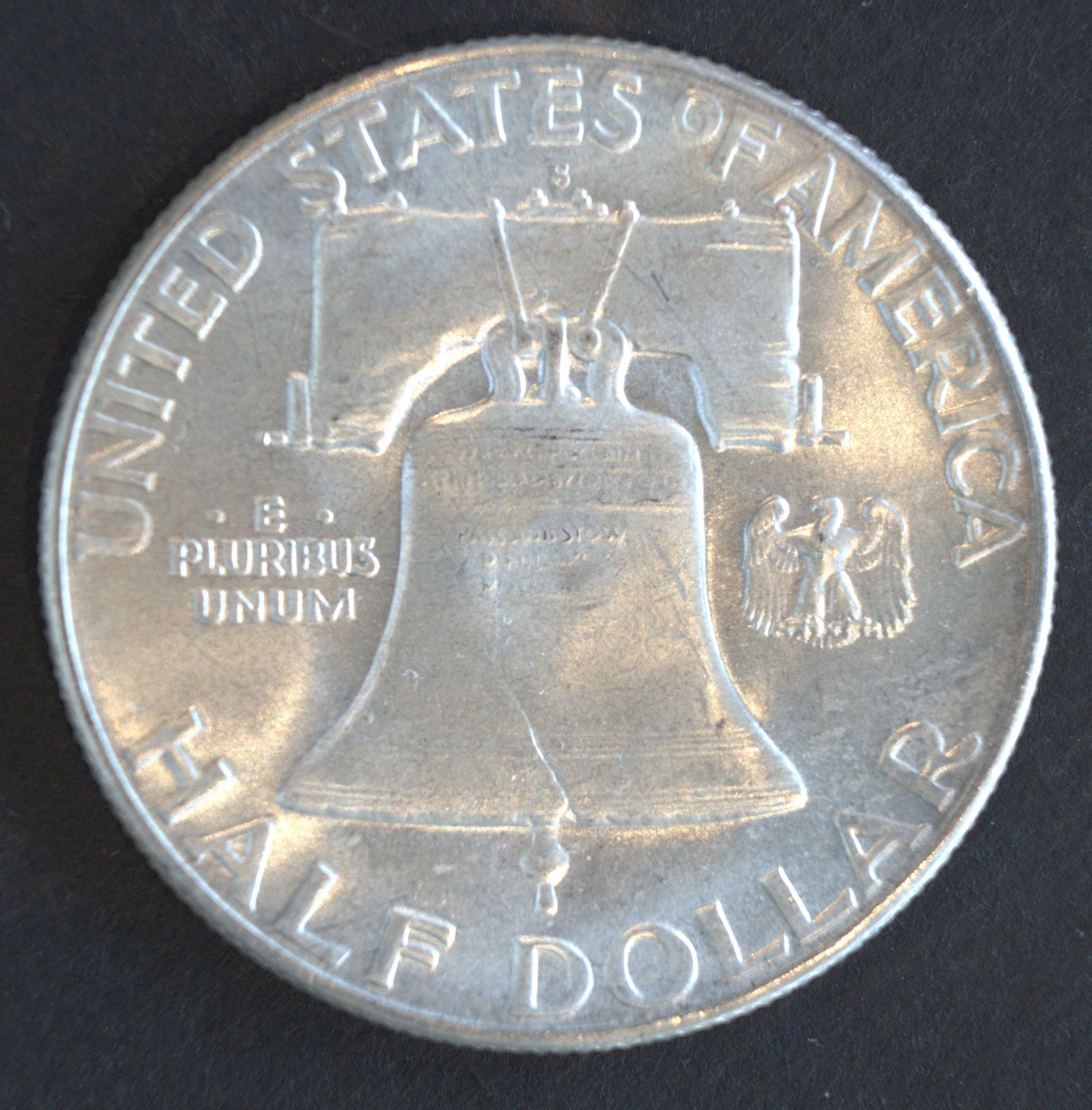 1954-S Franklin Half Dollar 90% Silver BU Uncirculated