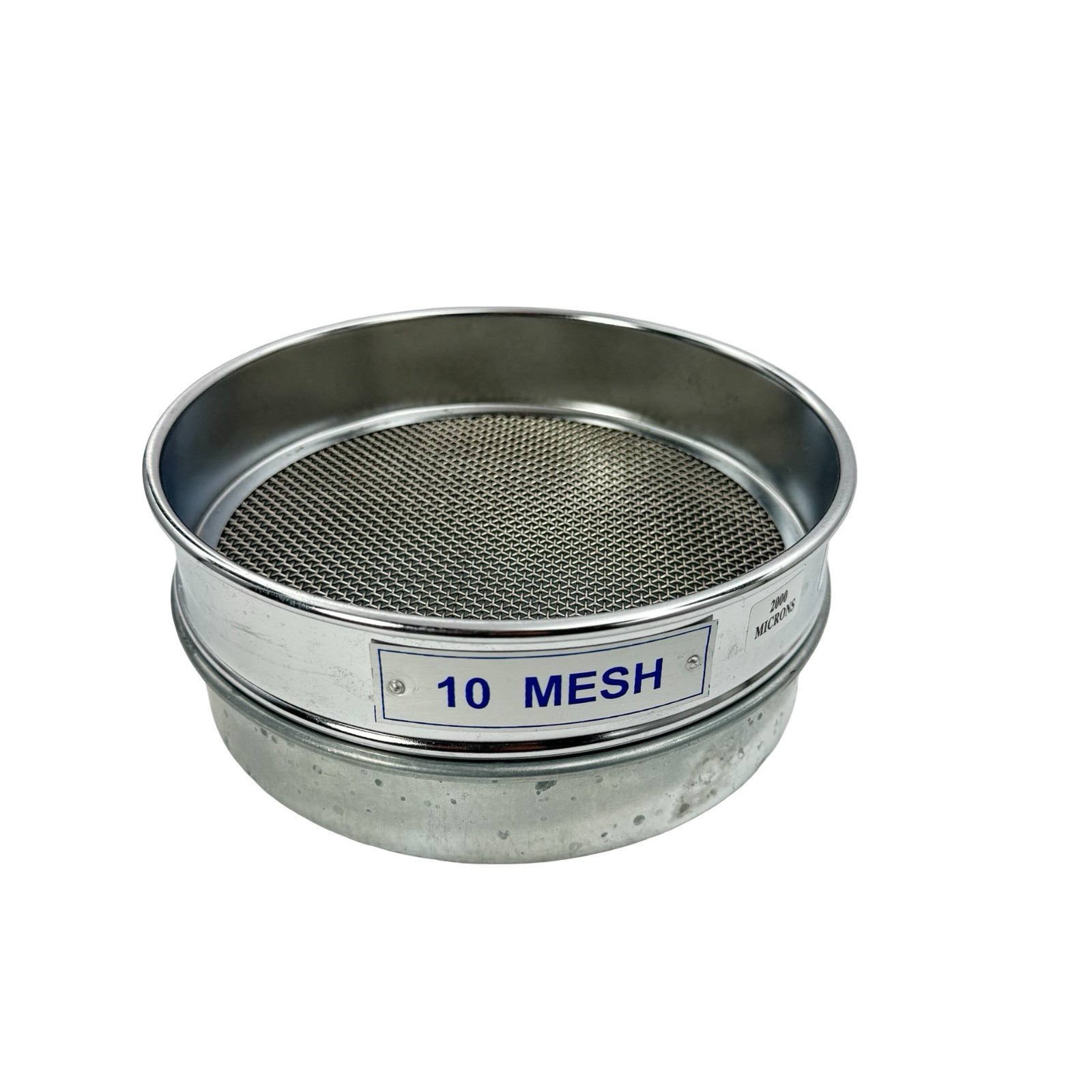 Fieldmaster 10 Mesh Soil Test Sieve 2000 Micron Stainless Steel Lab