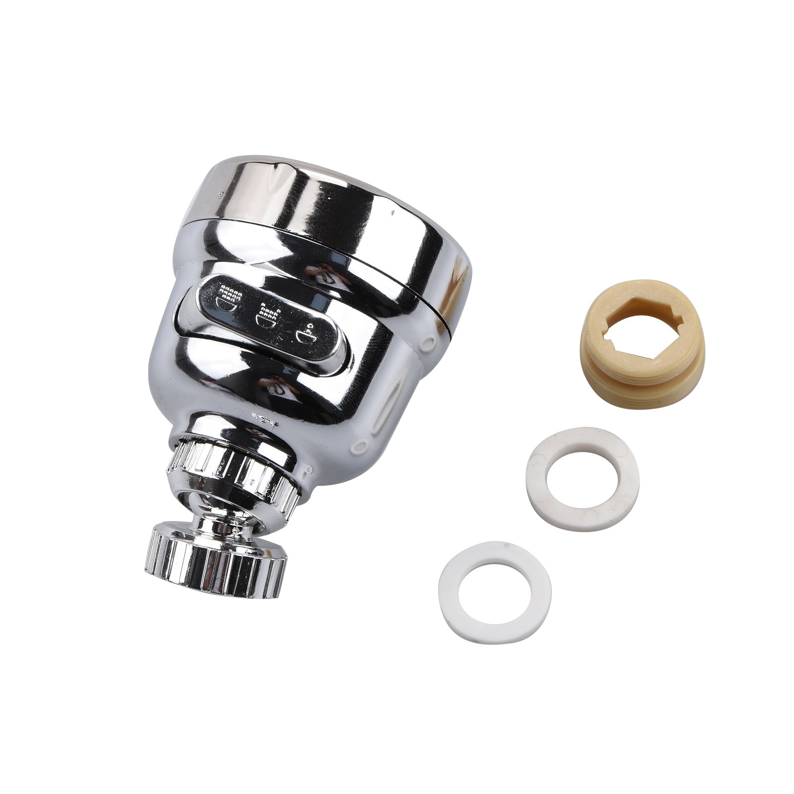 Kitchen Sink Faucet Nozzle 360° Rotating 3 Function Sprayer for Tap Aerator