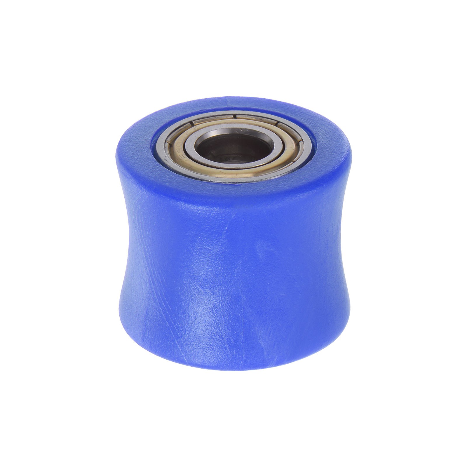 10mm Chain Roller Pulley Tensioner Wheel Concave for Bike Atv Go-kart Blue
