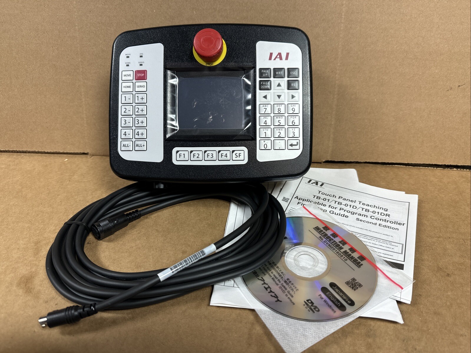 NEW IAI Corporation TB-01-C-ENG Teach Pendant TB-01 Series - FAST SHIPPING