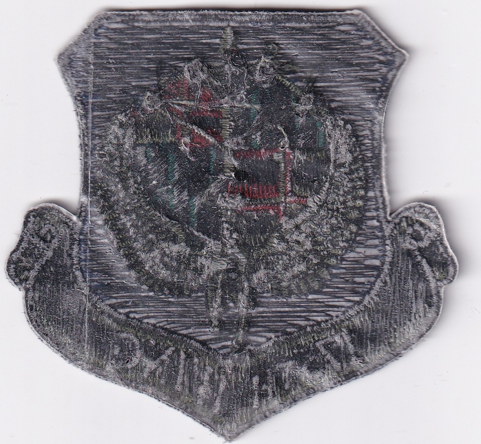 175th Wing patch cut edge muted waxback US Air Force USAF 1990s