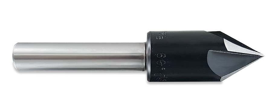 1/2" Machine Countersink 60 Degree 4 Flute High Speed Steel 486