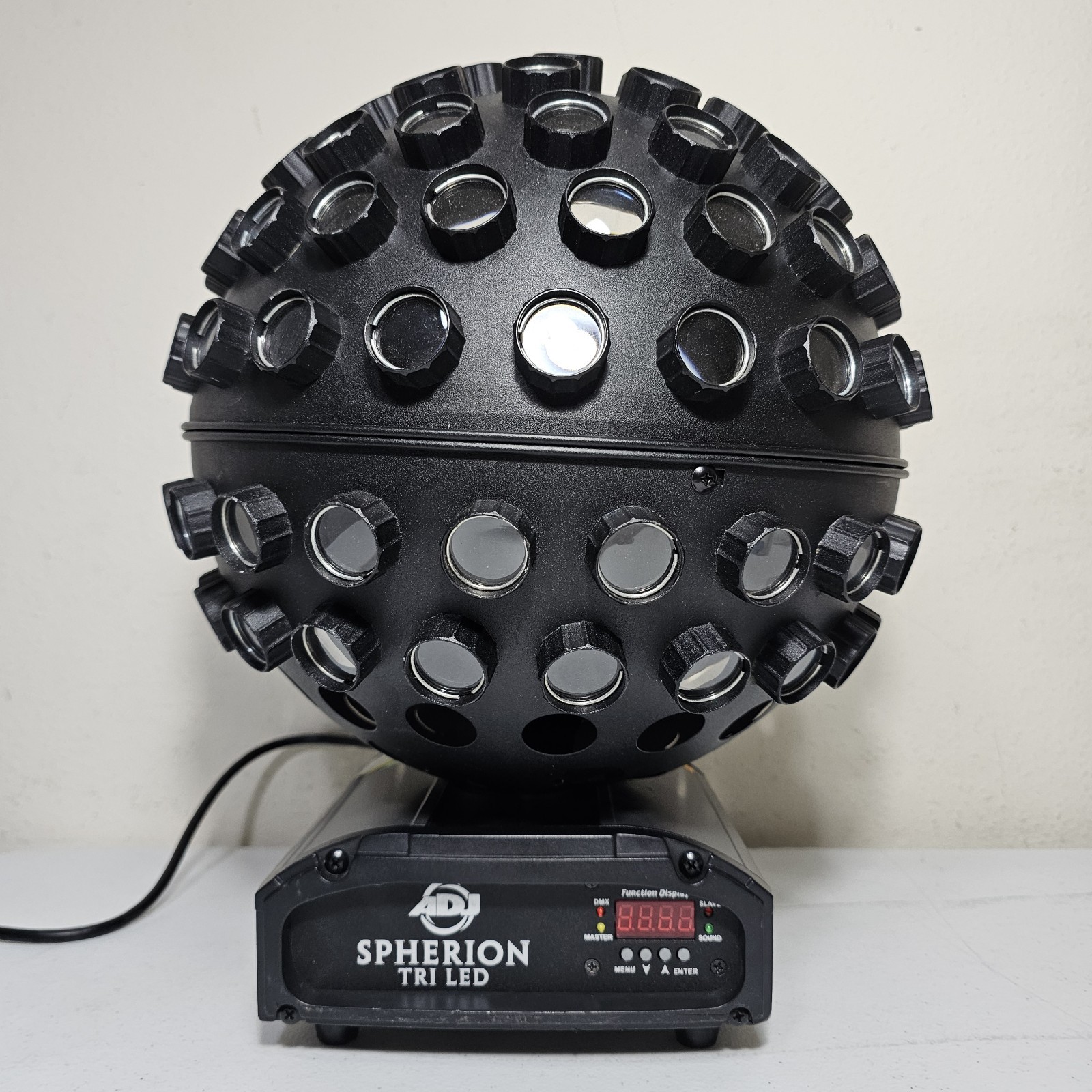 PARTS ONLY American DJ Spherion WH LED Rotating Disco Ball READ BELOW