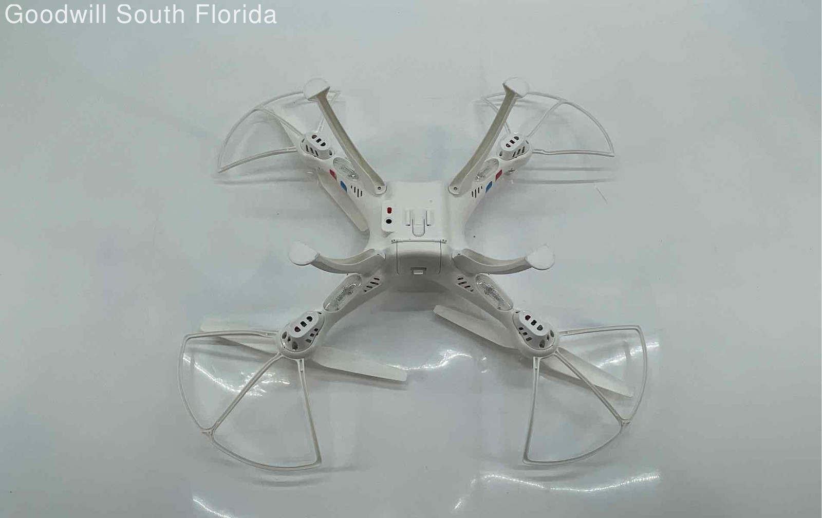 Syma White Red Propeller Guards Foldable Quadcopter Drone With Controller