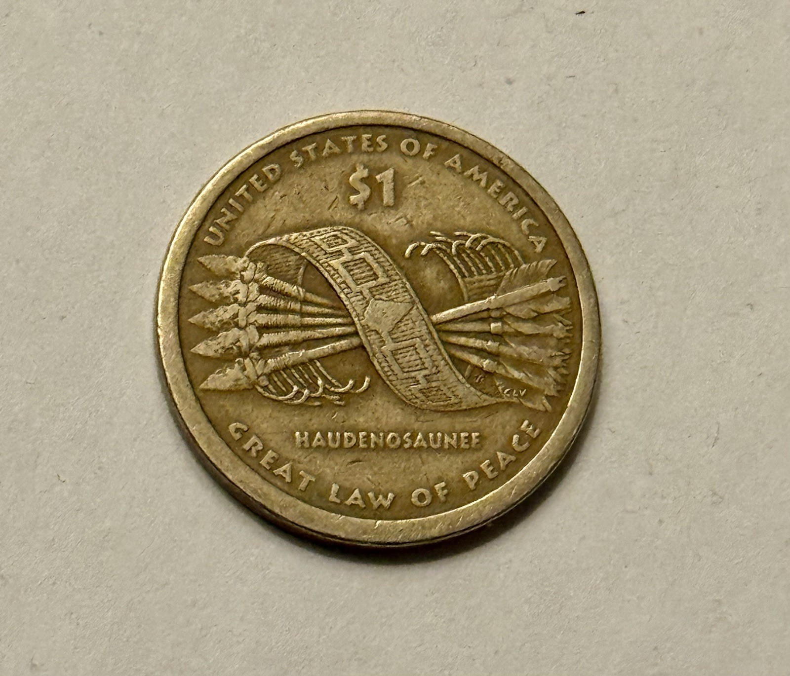 2000-P Sacagawea One Dollar Coin Good Condition