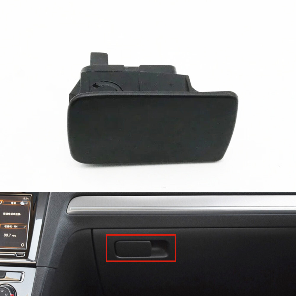 Right Passenger Glove Box Lock Latch Handle Cover For VW Golf 6 Jetta MK5