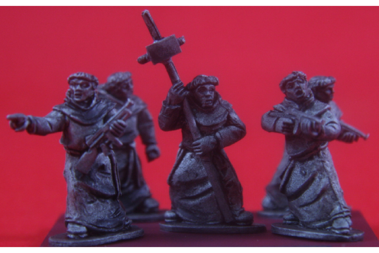 28mm PULP 16 Monks with Guns (5 Figures)