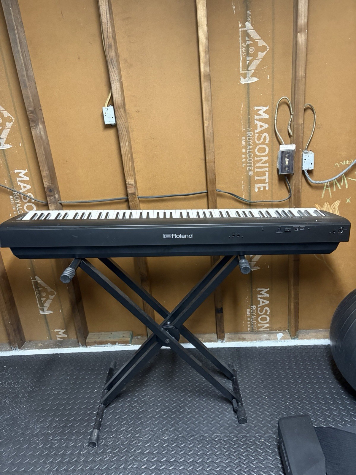 Roland 88-Key Digital Home Piano Keyboard Instrument, Black