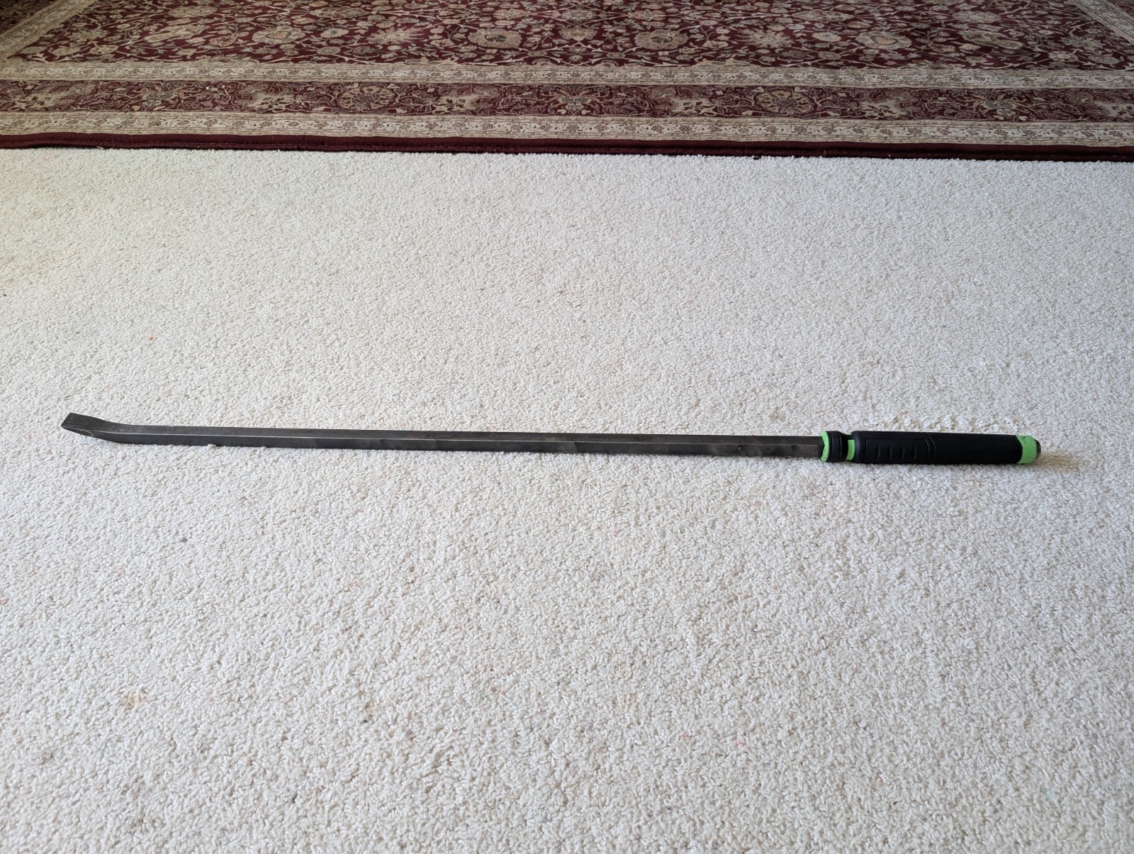 Mac Tools 42" Green PB42CG Pry Bar Curved Capped 5/8''