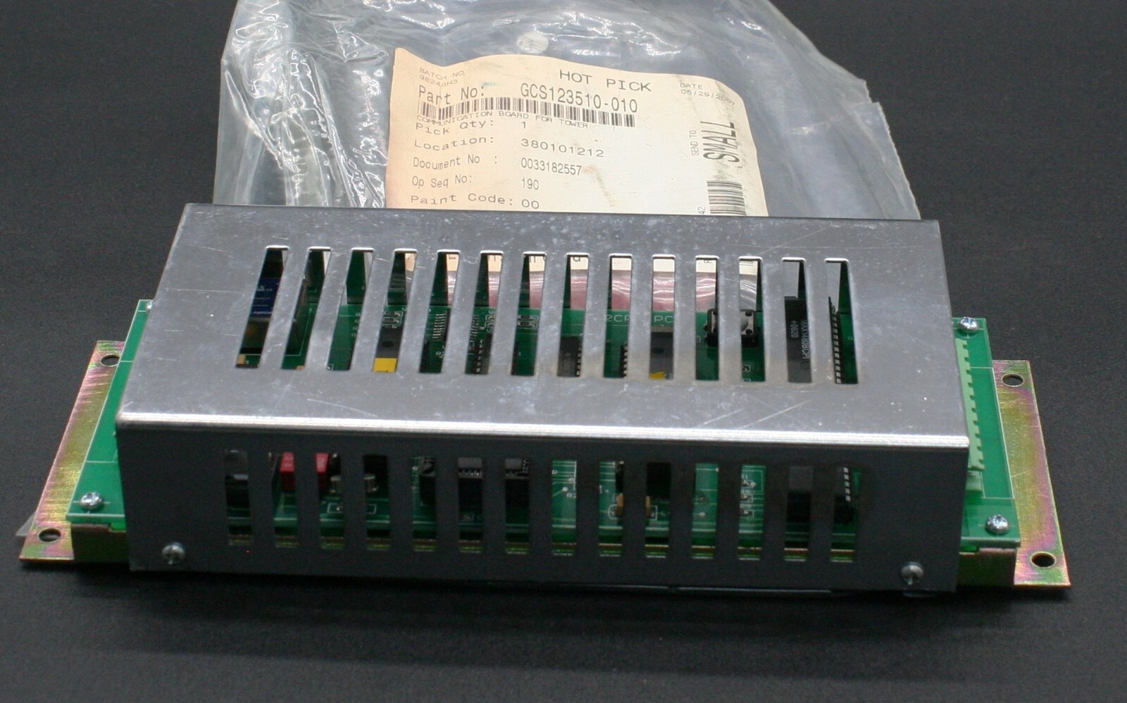 One (1) Goss International GC.S123510-010 Communication Board Magnum MCS NEW