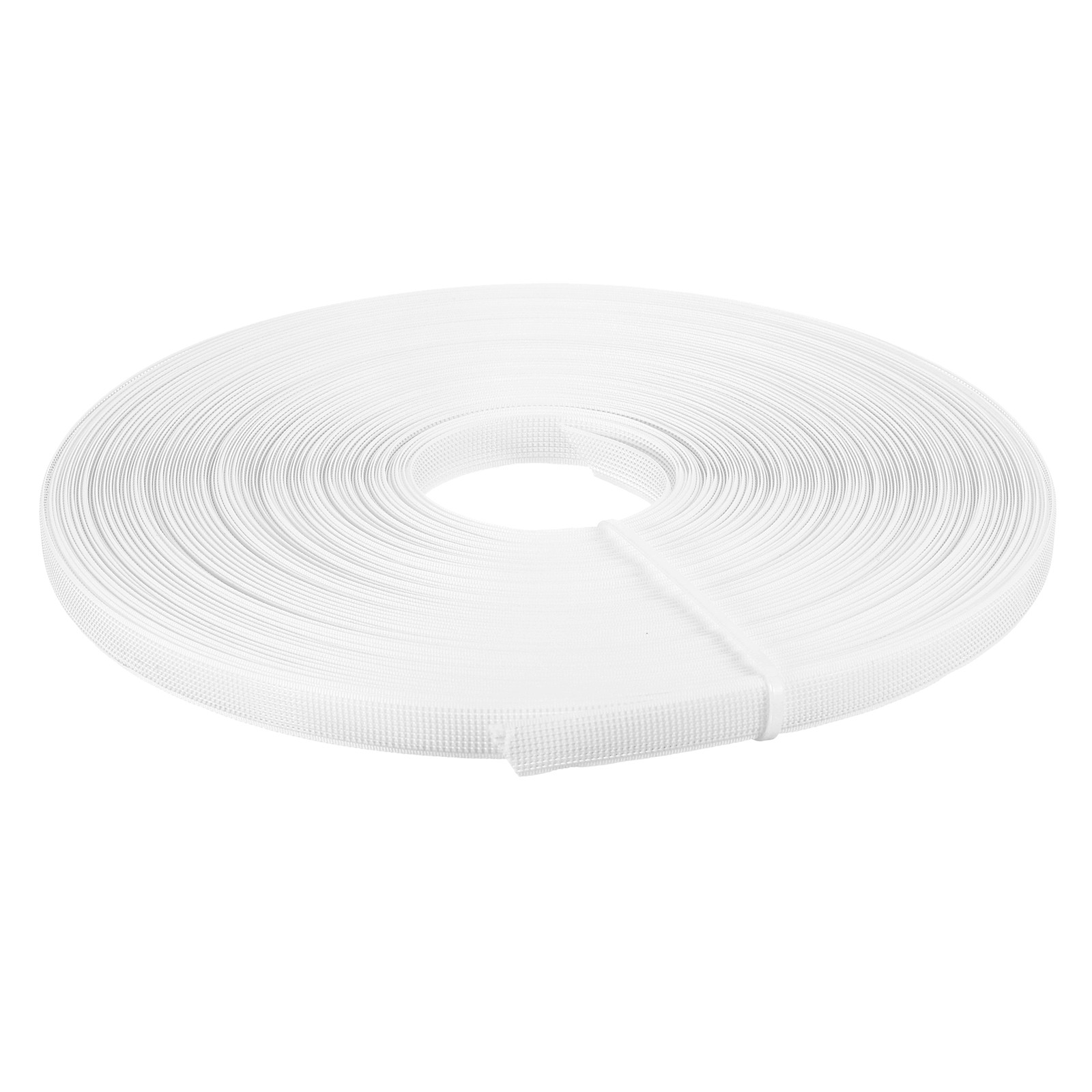 Boning for Sewing, 1Pcs 50 Yards 12mm Polyester Low-Density Corset Boning(White)