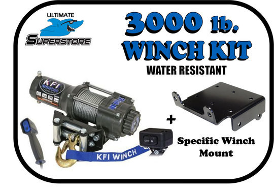 KFI 3000 lb. Winch Mount Kit '18 Textron 700 / Mudpro 700