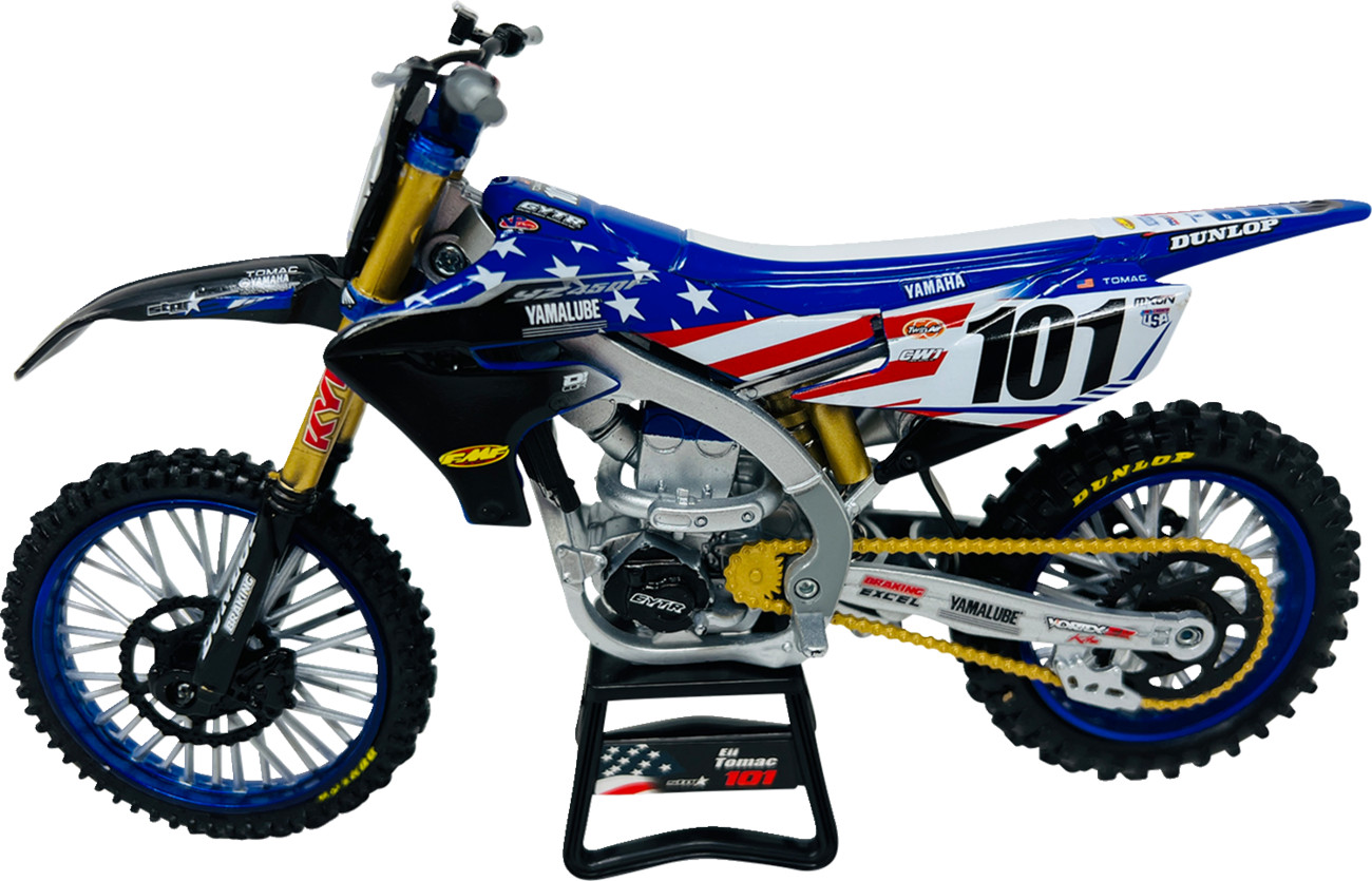 New Ray Toys Yamaha YZ450F Motocross of Nations Bike 1:12 Scale Eli Tomac #58423