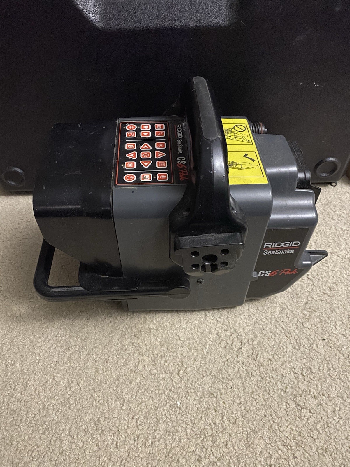 RIDGID SEESNAKE CS6 PAK COLOR SEWER CAMERA MONITOR