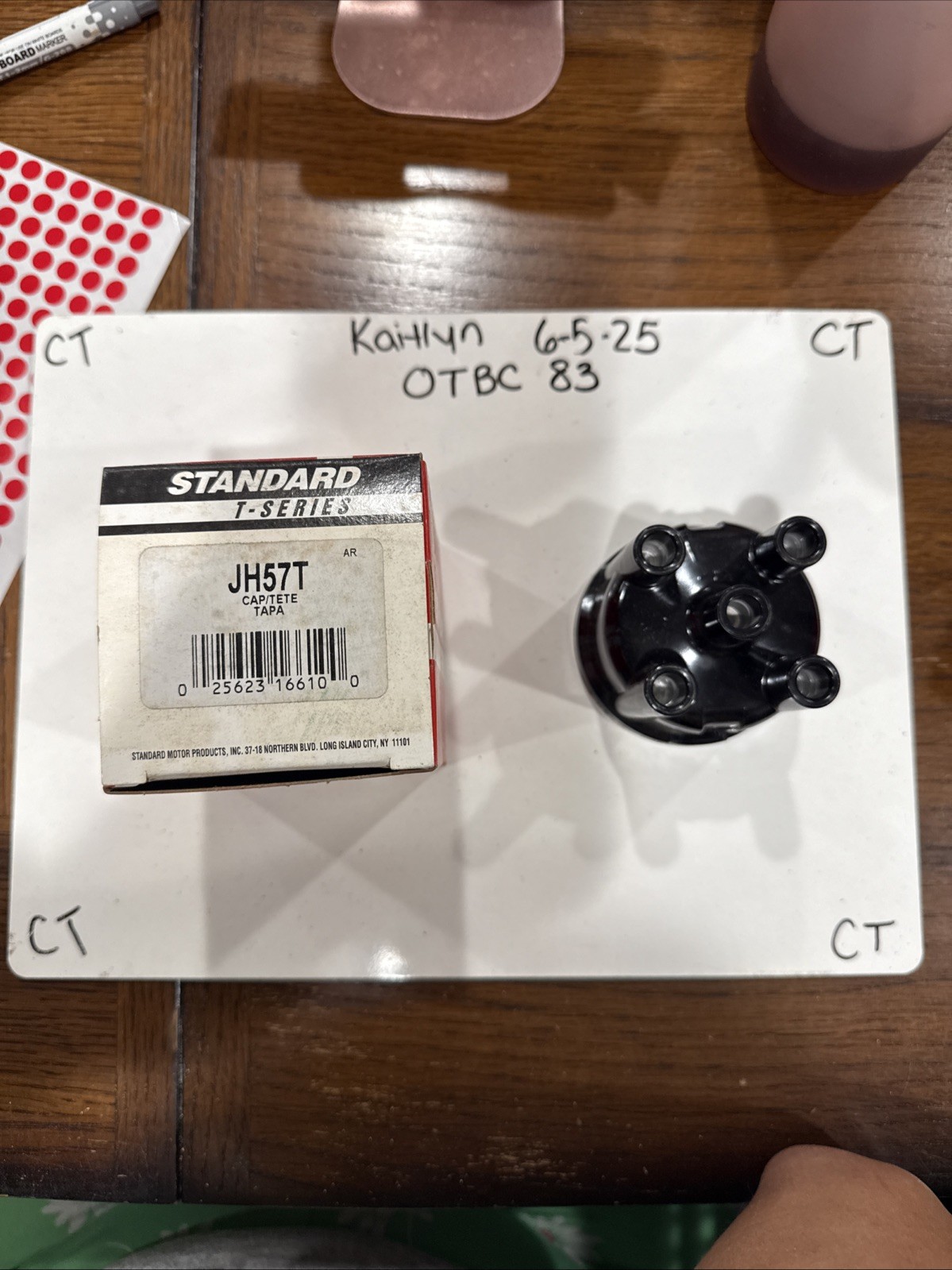 Distributor Cap Standard JH57T