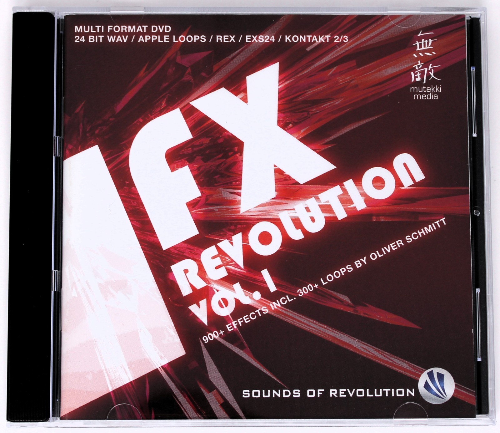 Mutekki Media FX Revolution Vol.1 Sample/Sound Library/Sampling CD