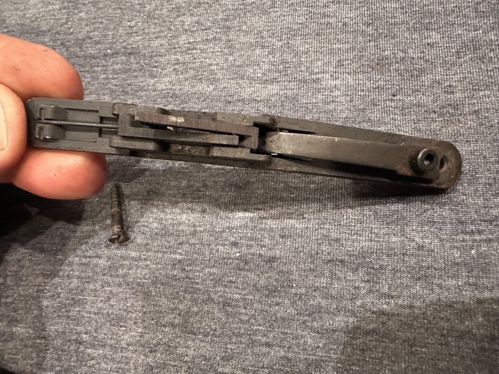 Thompson Center Hawken Muzzleloader Double Set Trigger Assembly