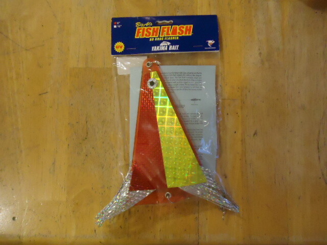 Big Al's Fish Flasher 2811U-RR/LAZR 8" w/ Silver Tail