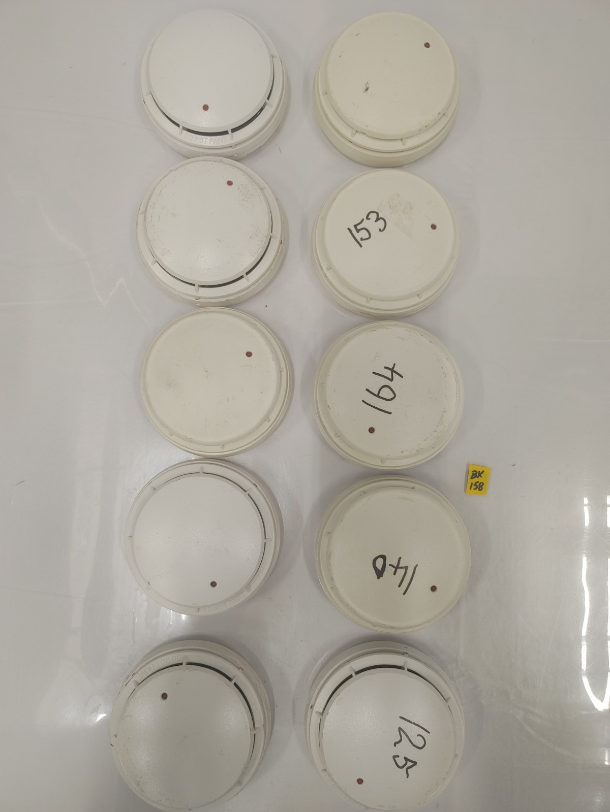 (LOT OF 10) Simplex 4098-9757 Smoke Detectors SURPLUS OLD STOCK