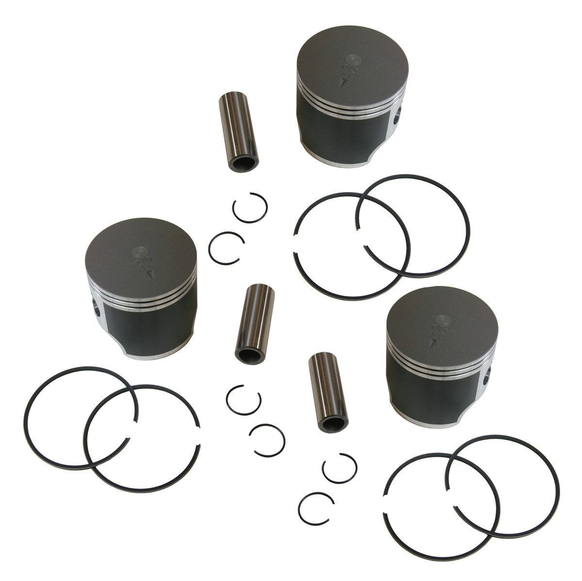 3 SPI Standard Bore Piston Kits for Yamaha 700 Snow Triples Many 1997-03 70.5mm