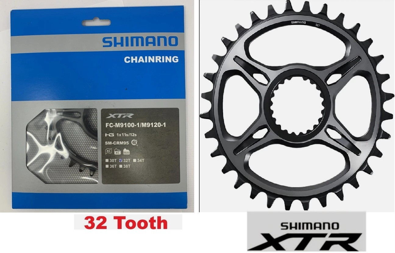 Shimano XTR  32T Chainring FC-M9100-1 / M9120-1 SM-CRM95 New Direct Mount
