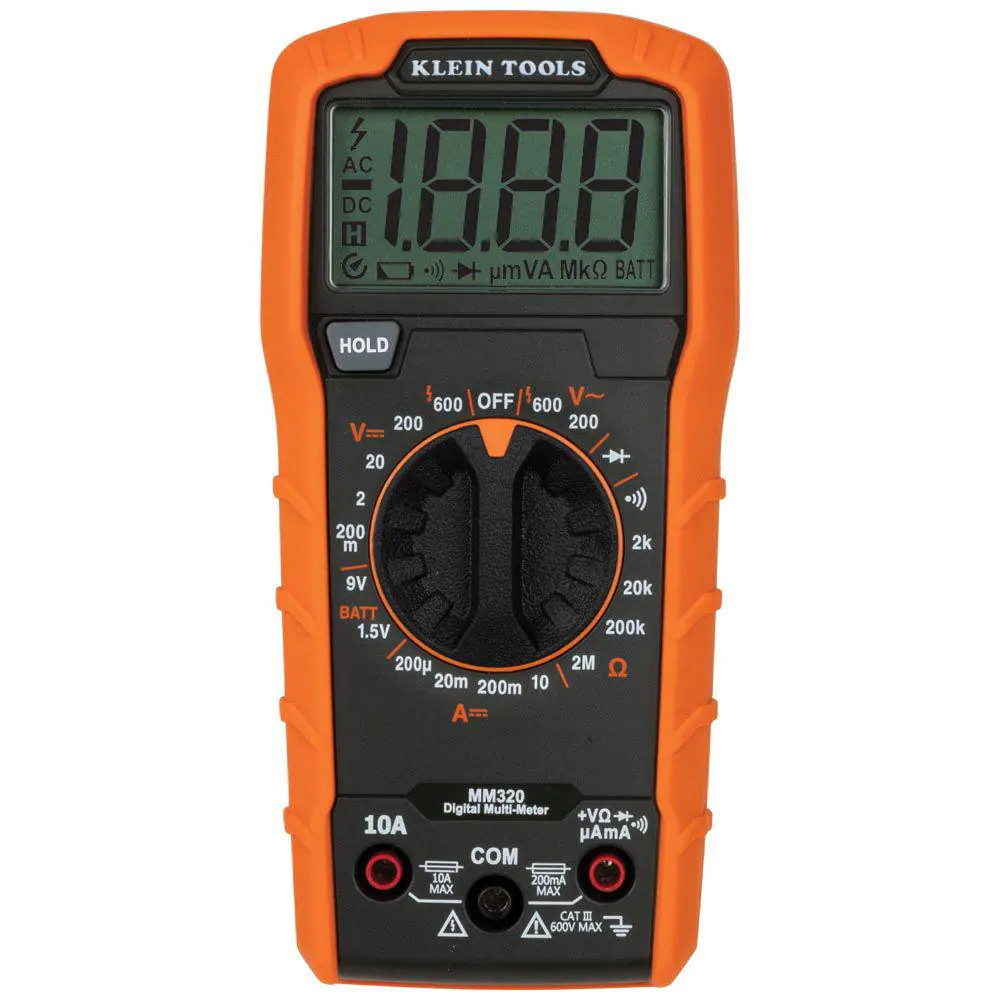 Multimeter, Voltage Tester and Outlet Tester Premium Electrical Tool Set