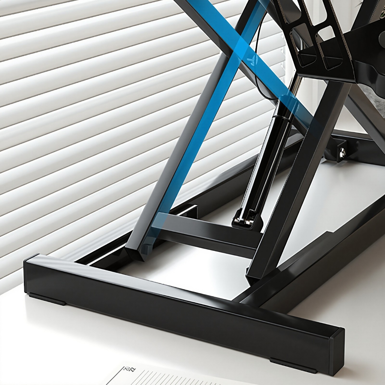 32'' Desk Converter Height Adjustable Home Office Converter Computer Desk Riser