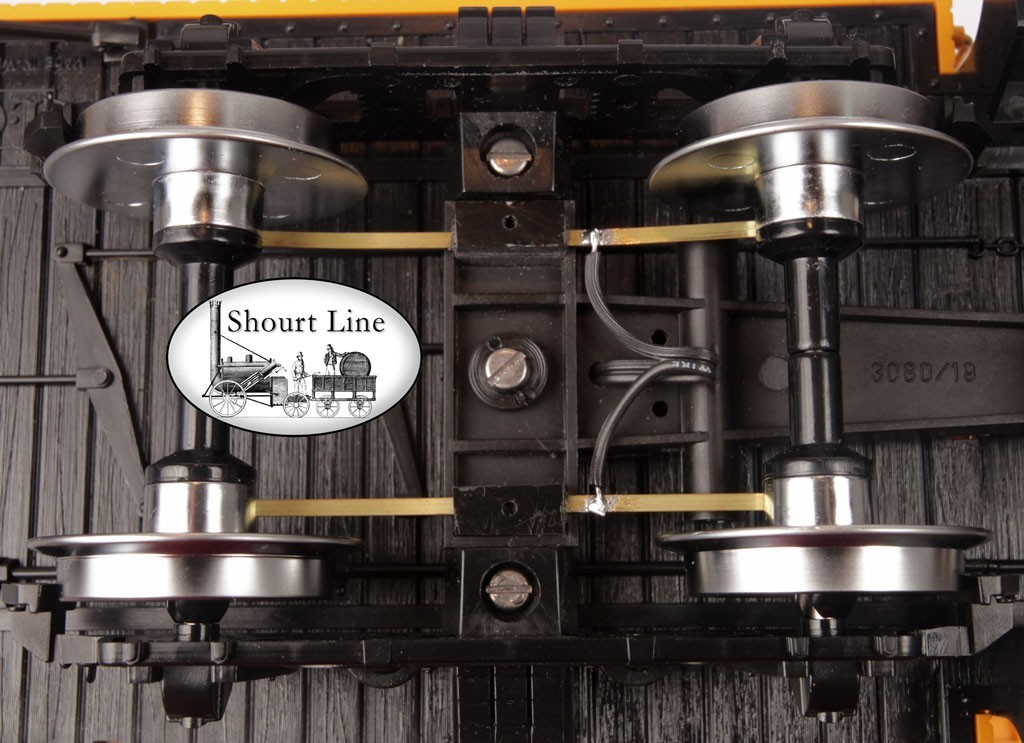 SL 9108230 Power Pickups for PIKO metal wheels w LGB Long Car 2 axle truck NEW