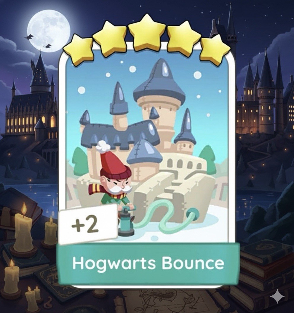 5 Star - Set 21 - Hogwarts Bounce