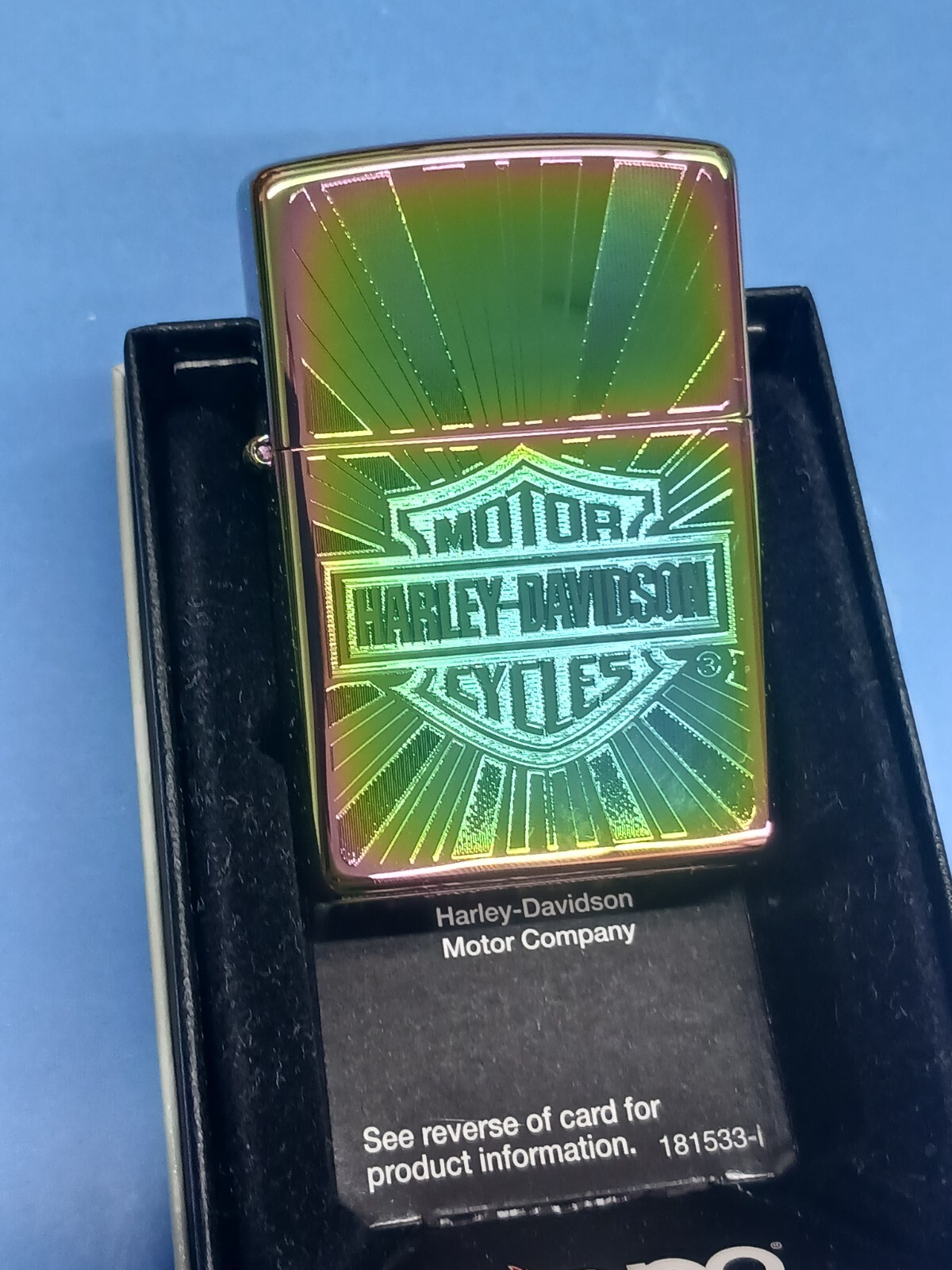 Zippo 28815 Spectrum Harley-Davidson Logo