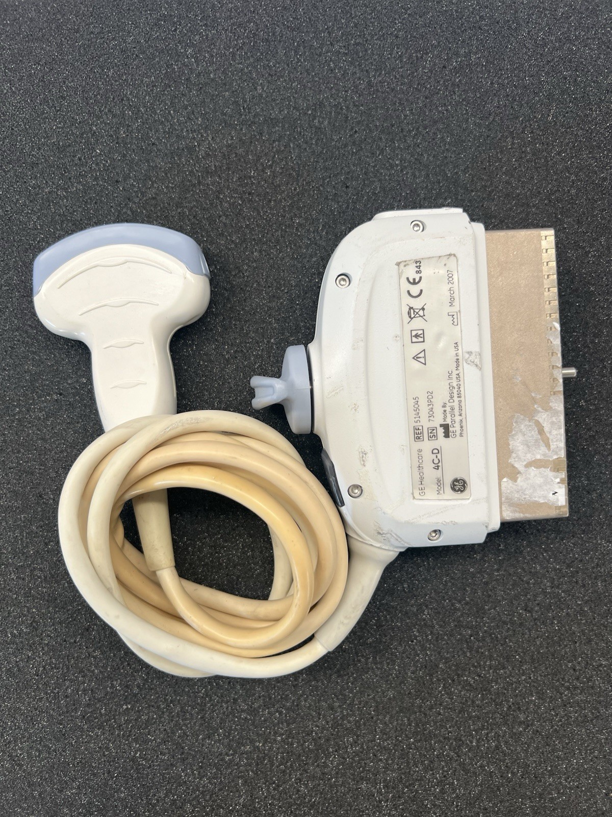 GE 4C-D Wideband Convex Array Ultrasound Probe / Transducer (3PD2)