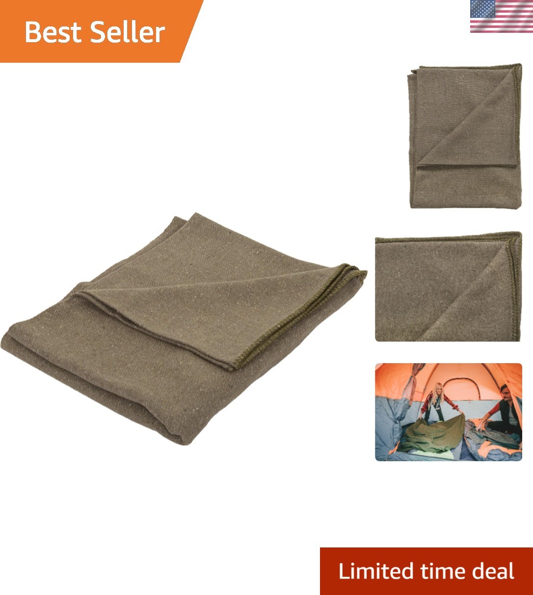 Wool Blend Camp Blankets