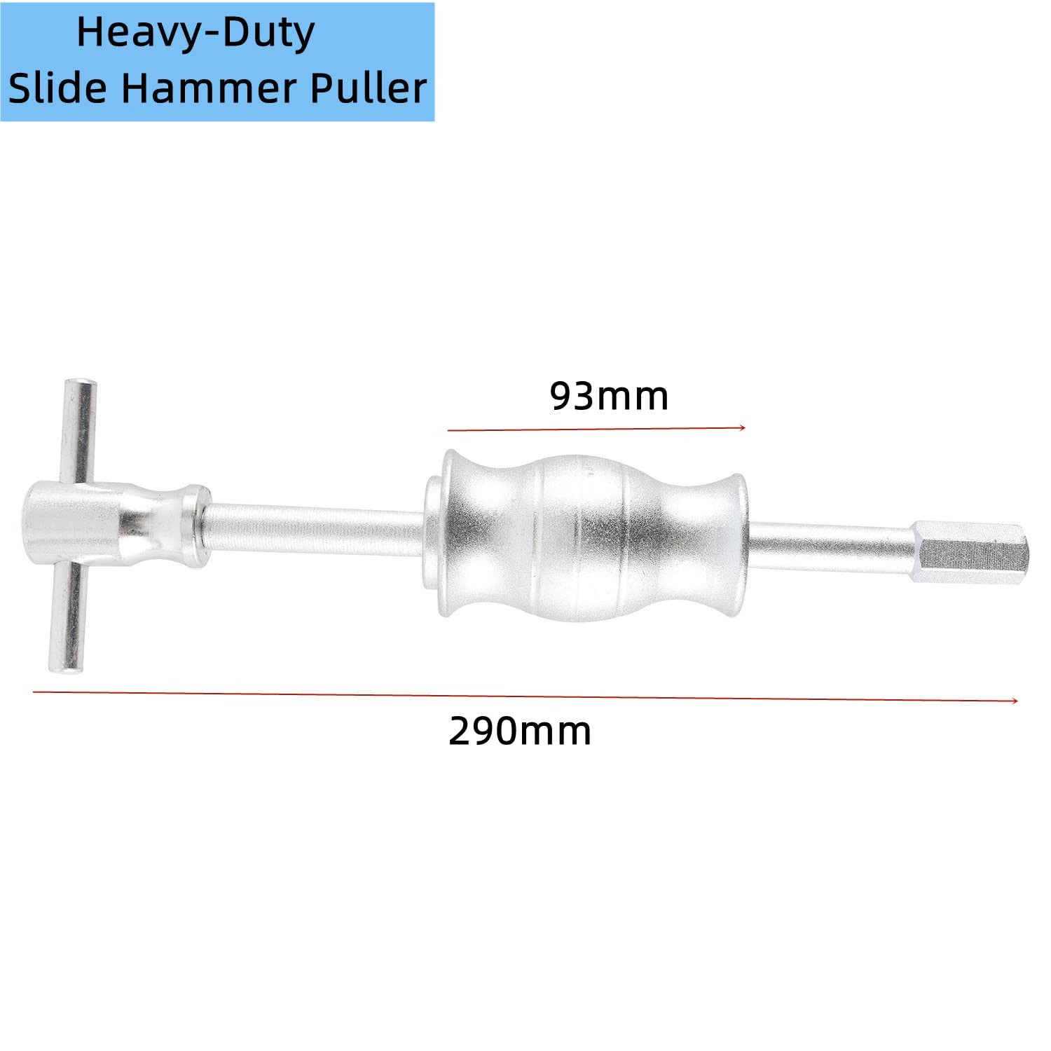 KUNTEC Blind Inner Bearing Race and Seal Puller Hole Remover Extractor Set...