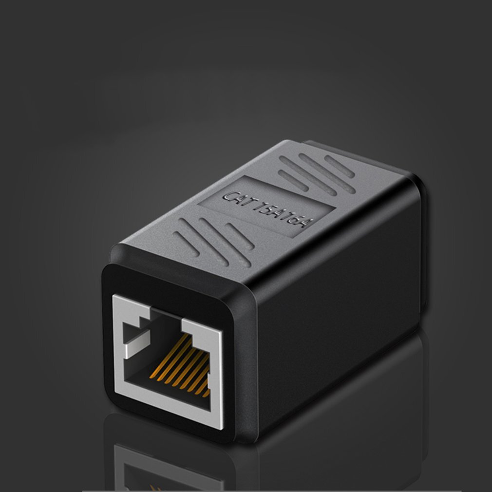 1-5PACK RJ45 Inline Coupler Cat6/Cat5e Ethernet Network Cable Extender Connector