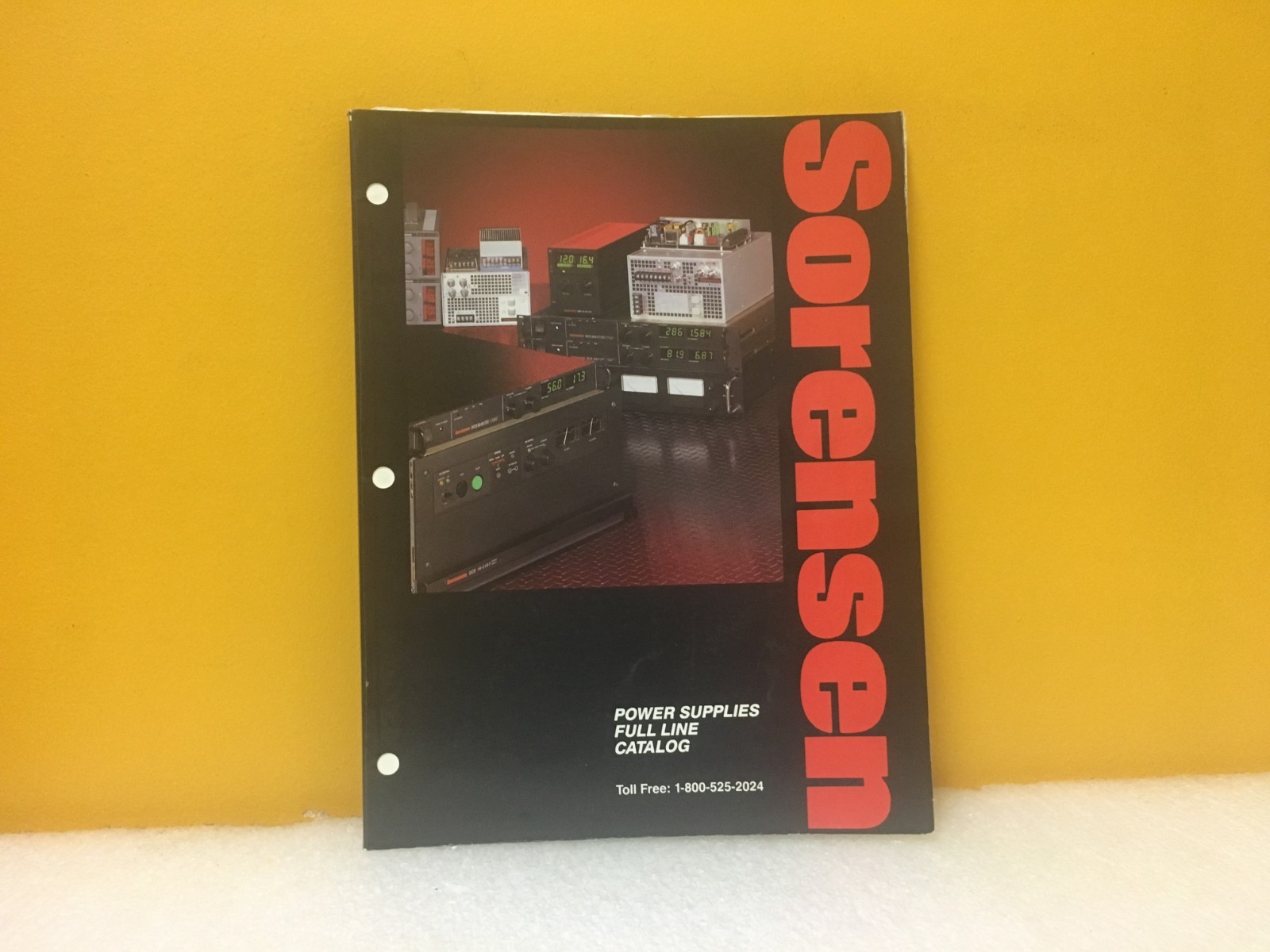 Sorenson Power Supplies Full Line Catalog 1992