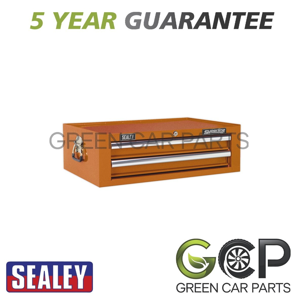Sealey Superline PRO� Mid-Box Tool Chest 2 Drawer Orange AP26029TO