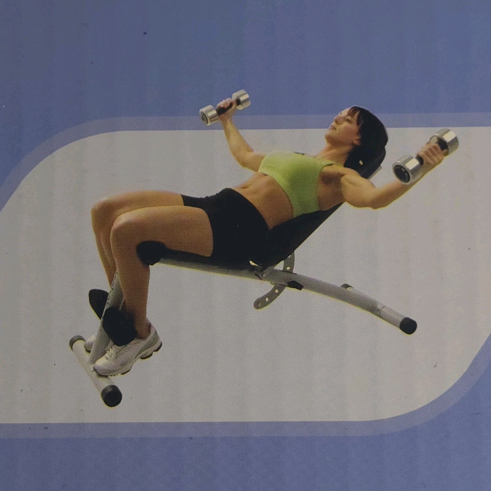 NEW Reebok RBBE0405 Adjustable Toning Bench.