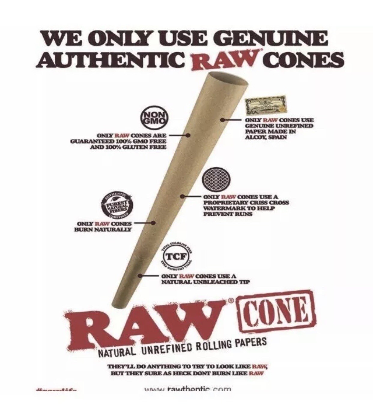RAW PHOENIX ULTIMATE SMOKERS LIGHTER +raw classic 1 1/4 size pre rolled cone