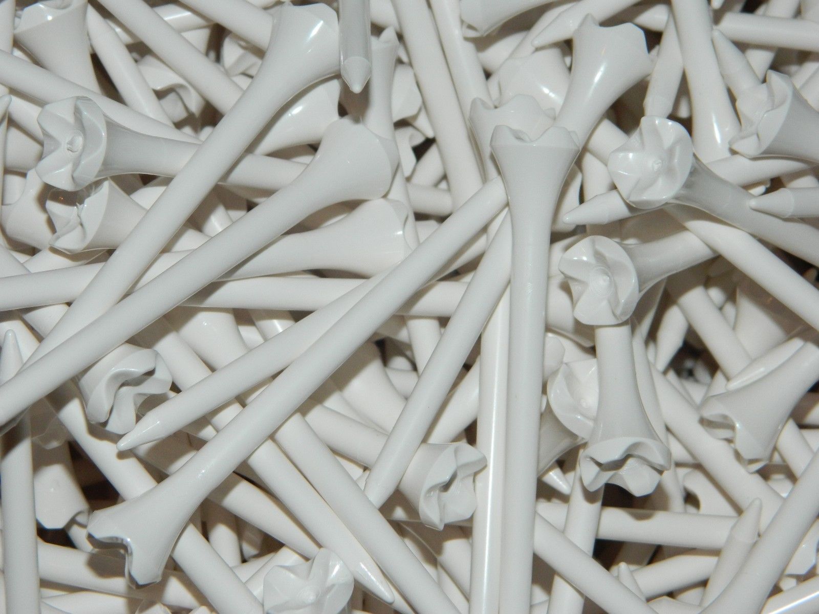 100 2 3/4" Pride Evolution White Golf Tees Wholesale Free Shipping