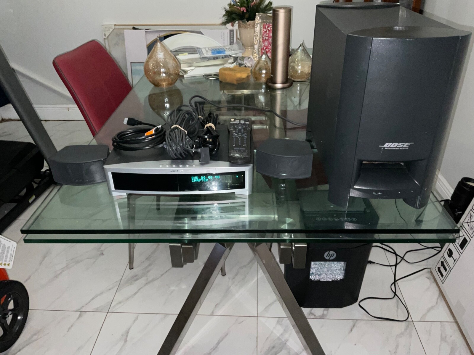 BOSE AV3-2-1 Series III DVD/CD Media Center W Powered Speaker System Tested