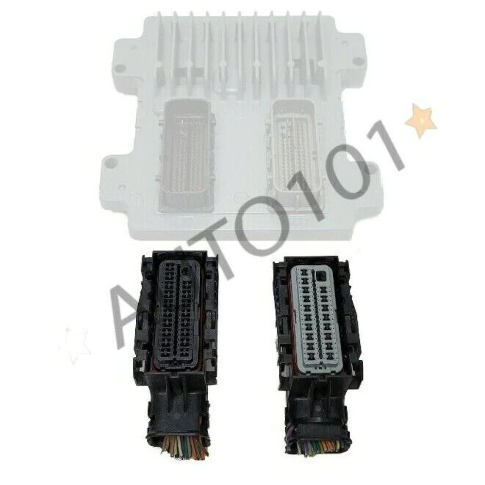 07-11 GM E37 ECM Black & Gray Connectors OEM