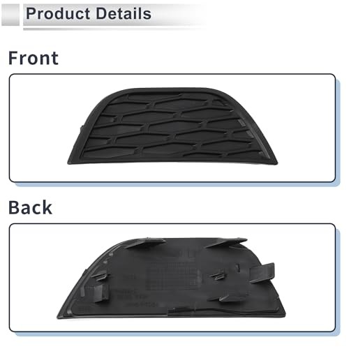 Front Left Fog Light Grill for Range Rover Evoque 2012-2017 Front Lower Bumper